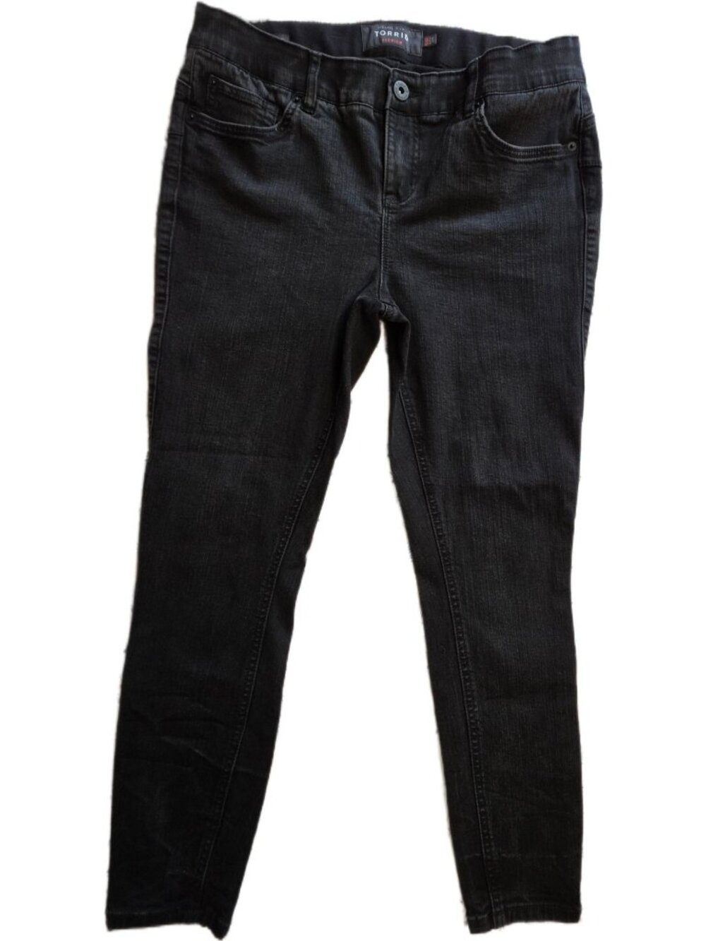 orrid Bombshell Skinny Black Stretch Jeans 14R